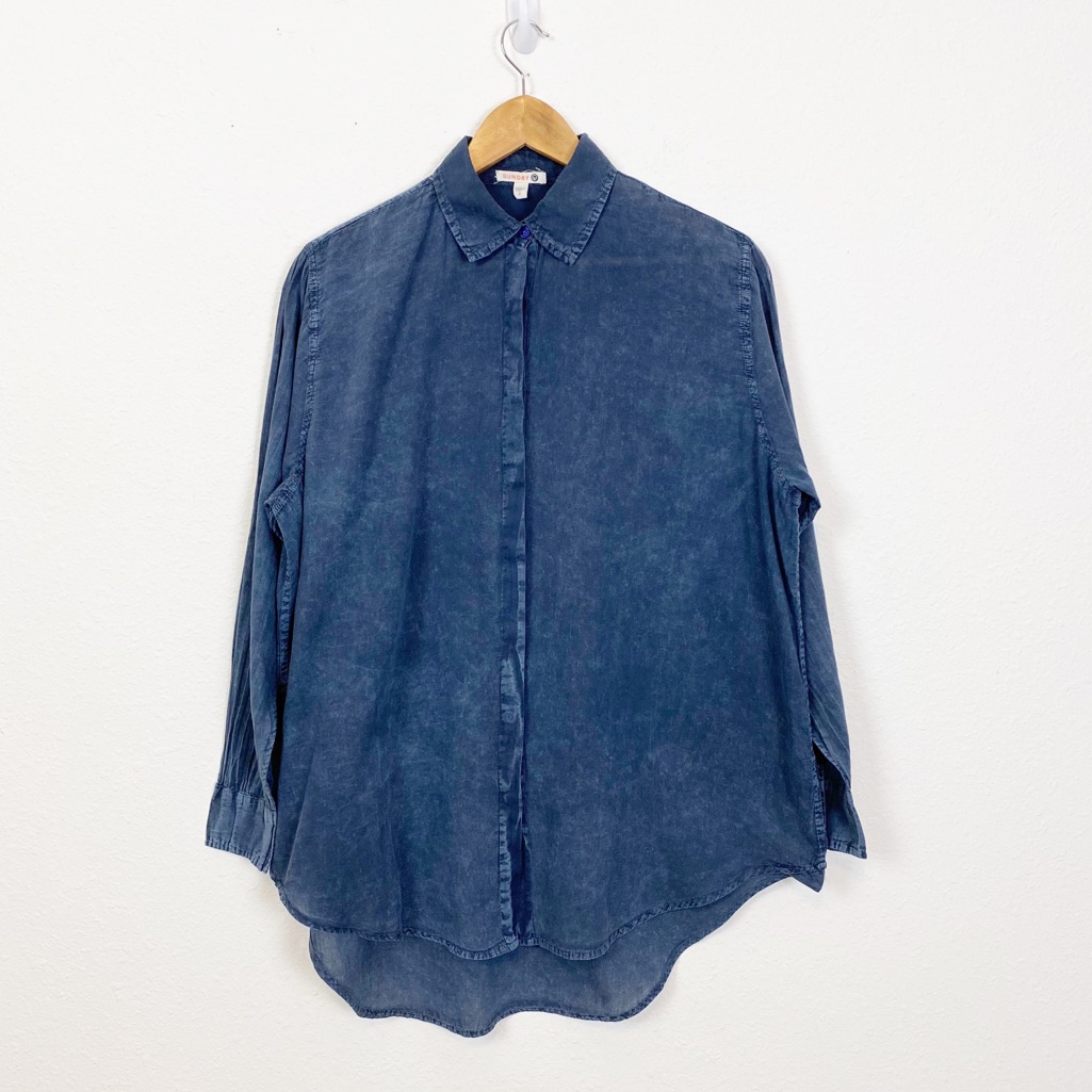 Sundry Light Button Down Tunic